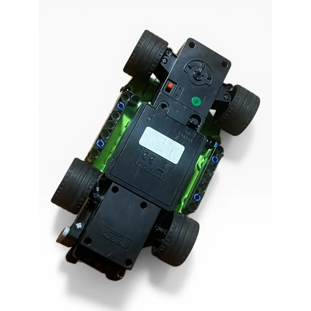 Gamzoo Mechanical Master Racing Car Green Black Building Blocks Toy‎ 80 Decal